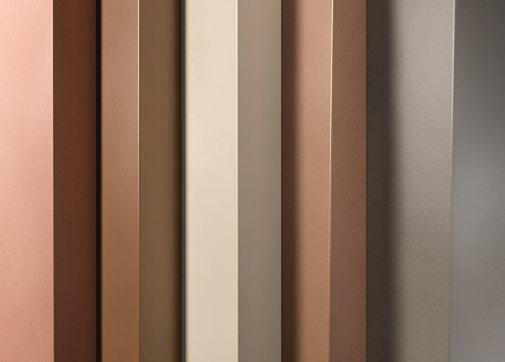 High-quality extruded profiles, refined by anodizing